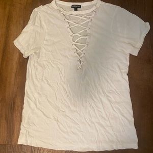 Express Lace up shirt